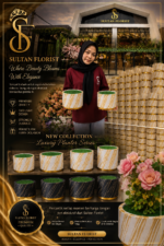Vas/Pot Marbel Besar - Gambar 4