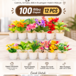 Paket Usaha Bunga Hias Dekorasi 100k Dapat 12Pcs